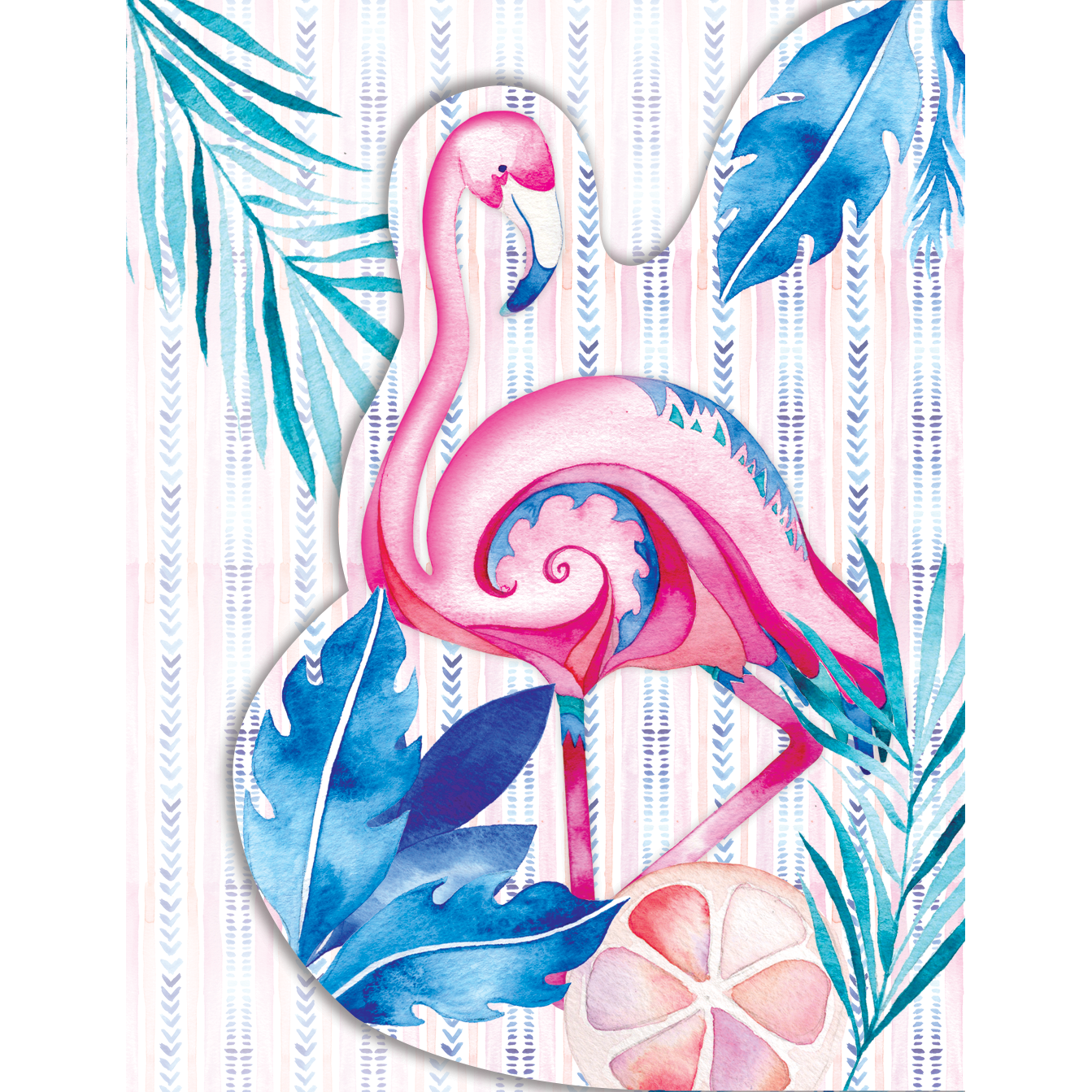 Purse Pad - Flamingo